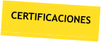 CERTIFICACIONES