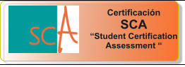 Certificacin SCA Student Certification Assessment 